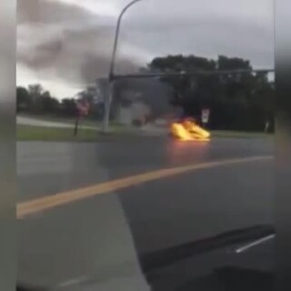RAW--Video-Of-Tesla-Model-S-On-Fire-Takes-Down-Tesla-Stock